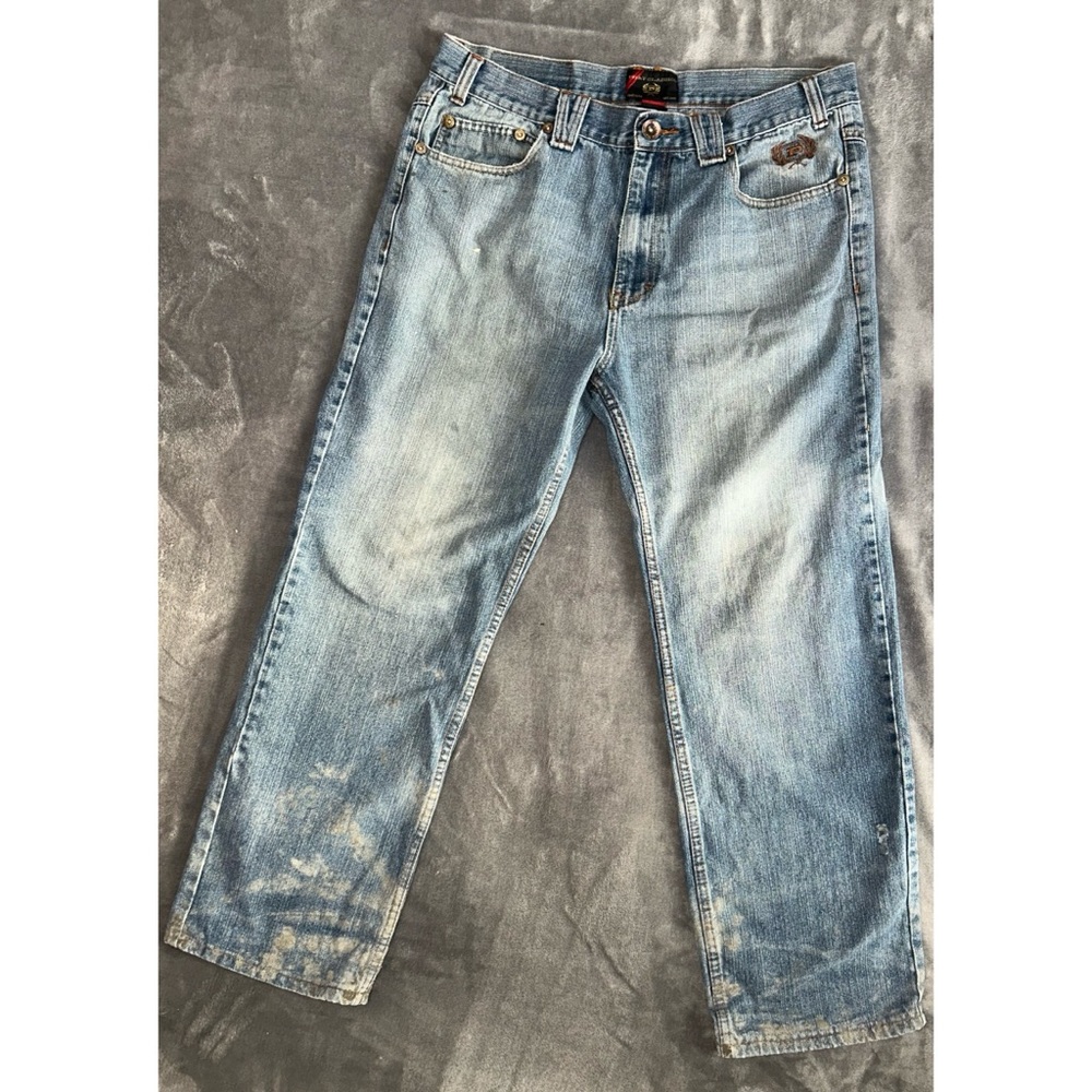 Y2K Phat Farm Light Wash Straight Jeans